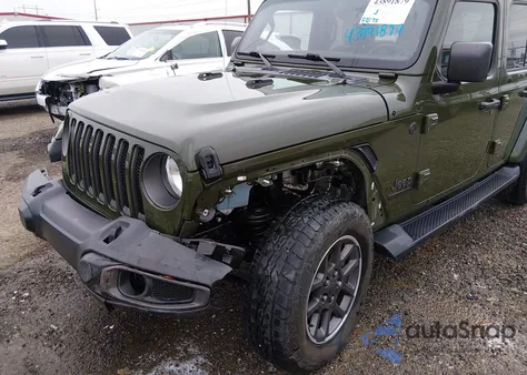 2021 Jeep Wrangler Unlimited 80Th Anniversary 4X4 from USA, damaged, VIN 1C4HJXDN0MW619828